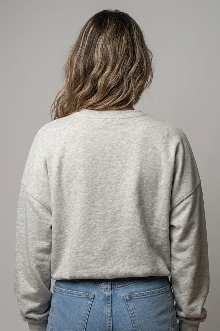 Sudadera gris