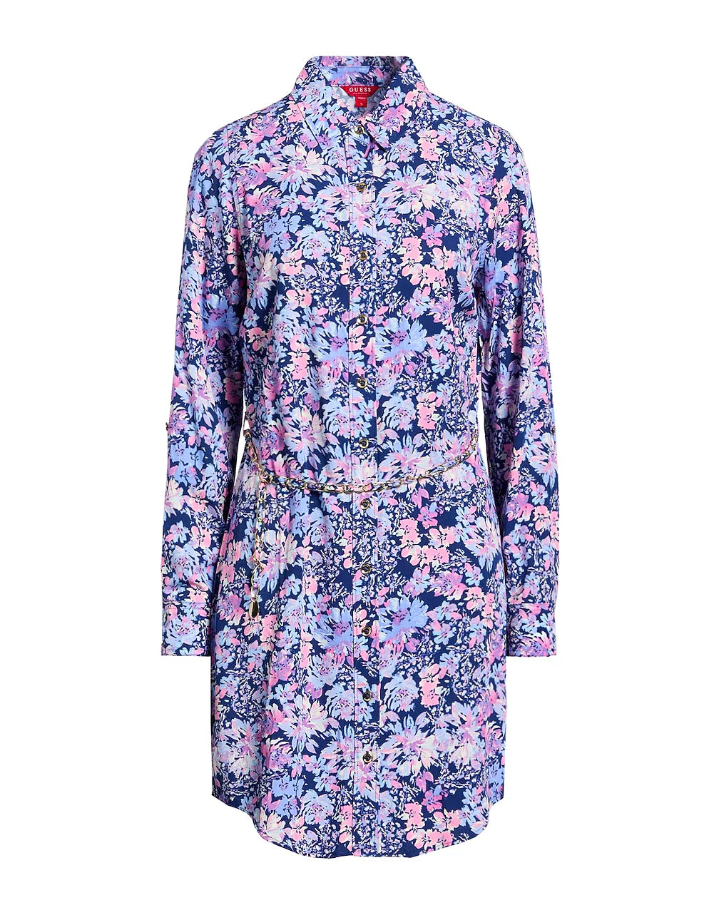 Vestido camisero floral