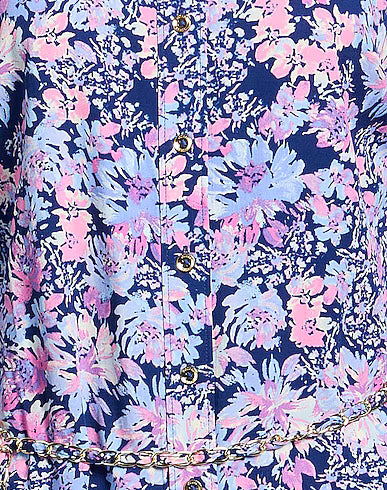 Vestido camisero floral